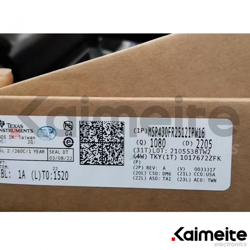 MSP430FR2512IPW16R